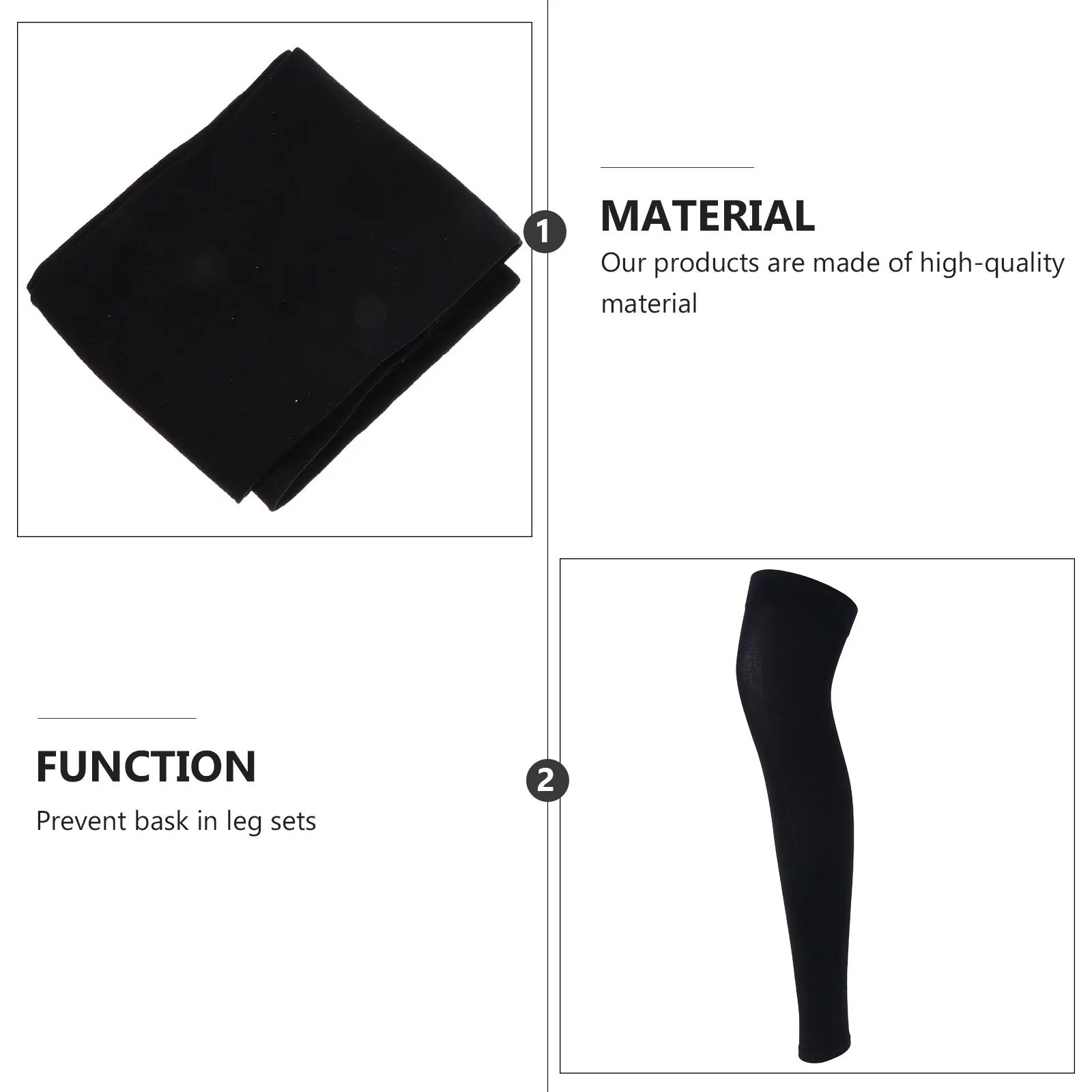 

2Pcs Sun Protection Leg Cover Summer Silk Legs Guards for Men Women UV Protection Hiking Driving Legs Protectors