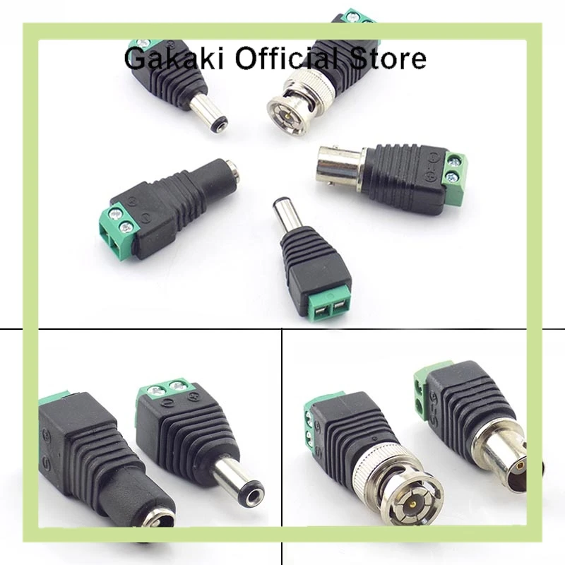 10Pcs 12V Dc Male D… - image