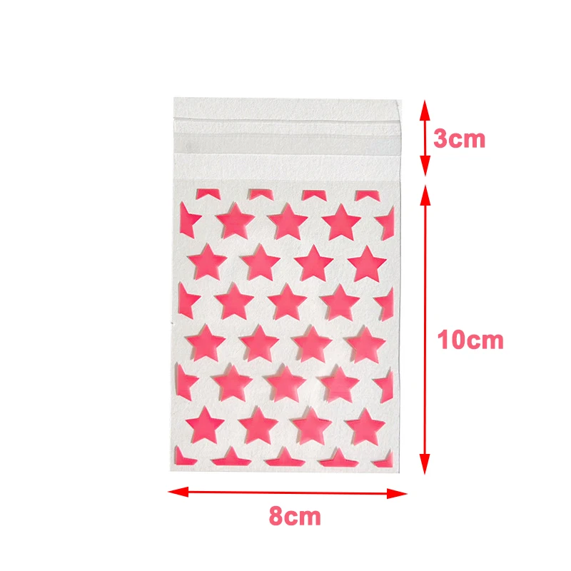 50pcs Transparent Plastic Bags Kpop Star Photo Card Storage Organizer 8*10cm DIY Jewelry Packaging Display Wholesale Supplier