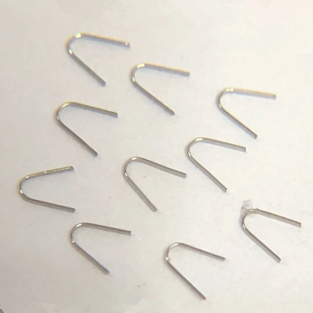 10pcs Watch Accessories Click Spring U Type Spring For ETA 2836 2824 2834 2846 2789 Watch Movement Repair Parts Replacement