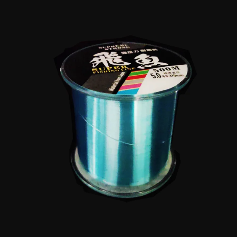 سوبر لينة خط الصيد ، خط Tippet الرئيسية حقيقية ، خط الأسماك مقاومة للاهتراء ، هوك موضوع ، سوبر قوة النايلون ، 500 متر بوتيك #3