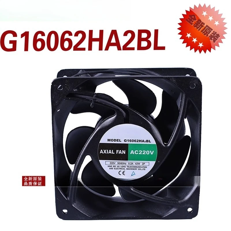 

Для G16062HA2BL HA1 оригинальный вентилятор Jiulong AC220V 16062 осевой вентилятор охлаждения с двойным шарикоподшипником
