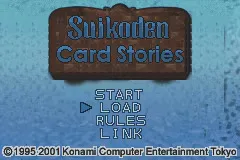 32bit game card : Gensou Suikoden - Card Stories ( ALL Region!! English translation!! )