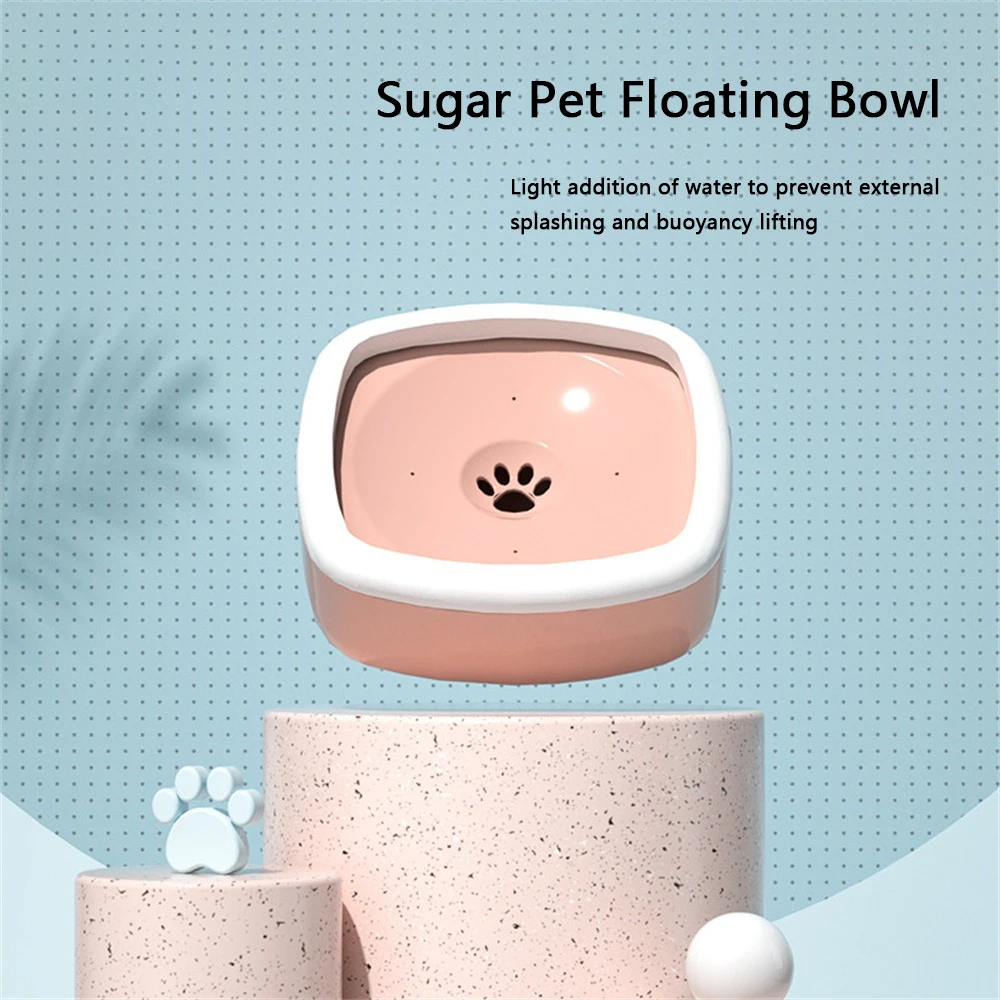 Household Drinking Fountain Anti-splash Easy To Clean Portable Sturdy Drinking Bowl Buoyancy Lifting Detachable No Dead Ends Pet