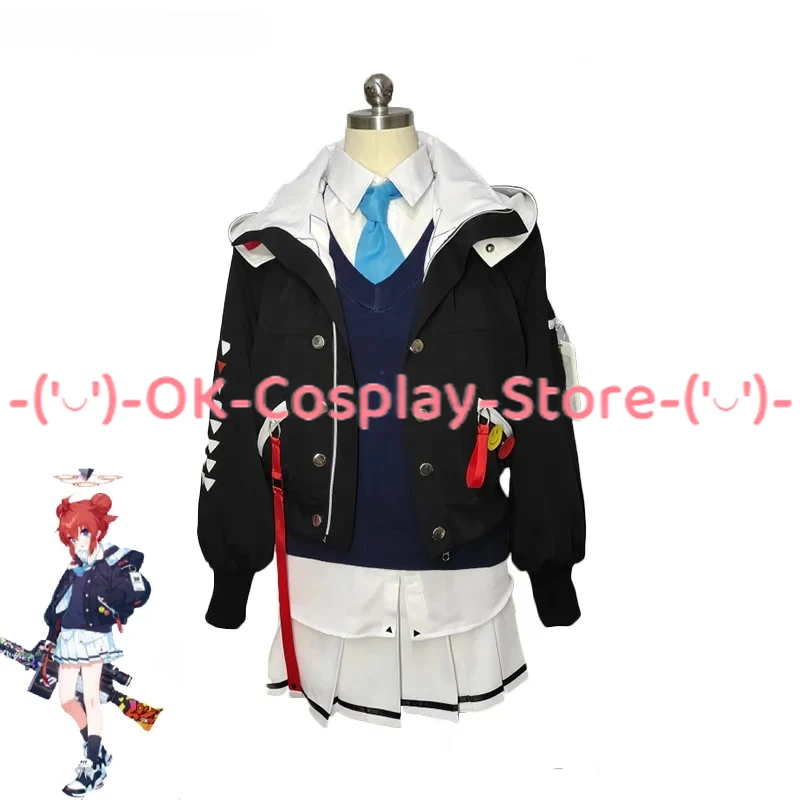 Game Blue Archive Konuri Maki Cosplay Costume Women Cute Party Suit Halloween Carnival Uniforms Custom Made