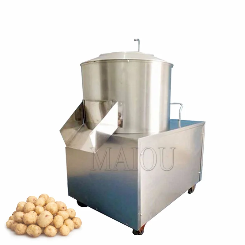 Fresh Ginger Potato Washing Machine Cassava Carrot Sweet Potato Cleaning Peeling Machine Price