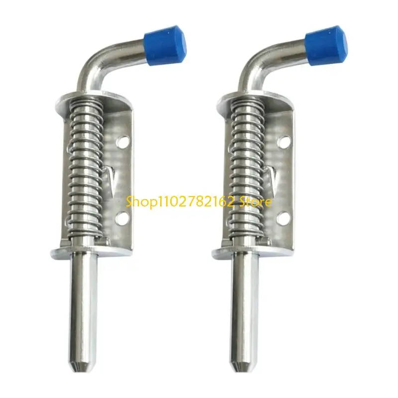 547B Metal Spring Lock Pin Bolt Set for Cabinet Doors and Storage Areas