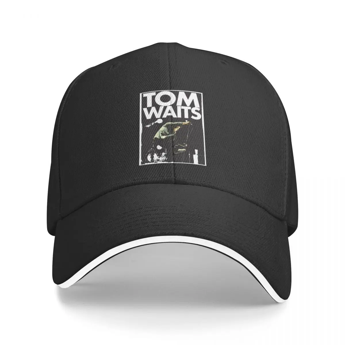 Tom Waits Retro Baseball Cap summer hat Rugby Women's Beach Outlet Men's