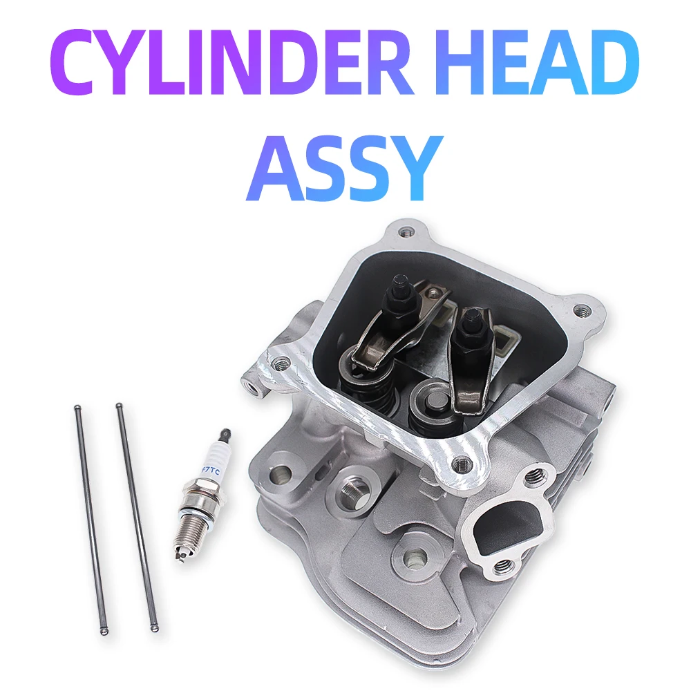 For Honda GX160 GX200 168F 5.5HP 6.5HP 163cc 196cc Gas Engine Cylinder Head Assembly Replaces 20044101