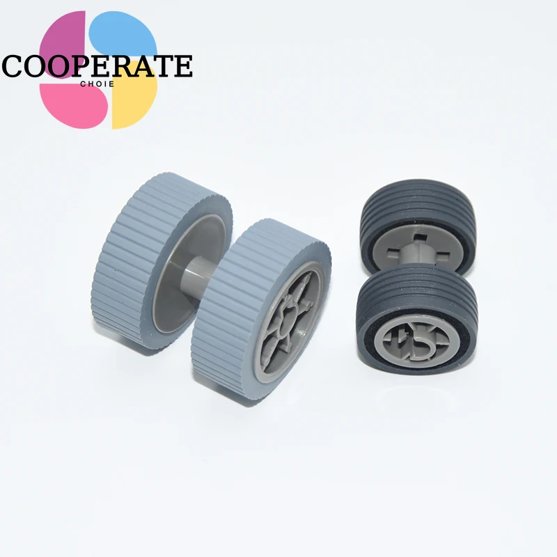 

5 комплектов, Φ PA03540-0002, Pick, Brake Roller для Fujitsu, PA03540-0001 fi-6130 fi-6140, fi-6230 IX500