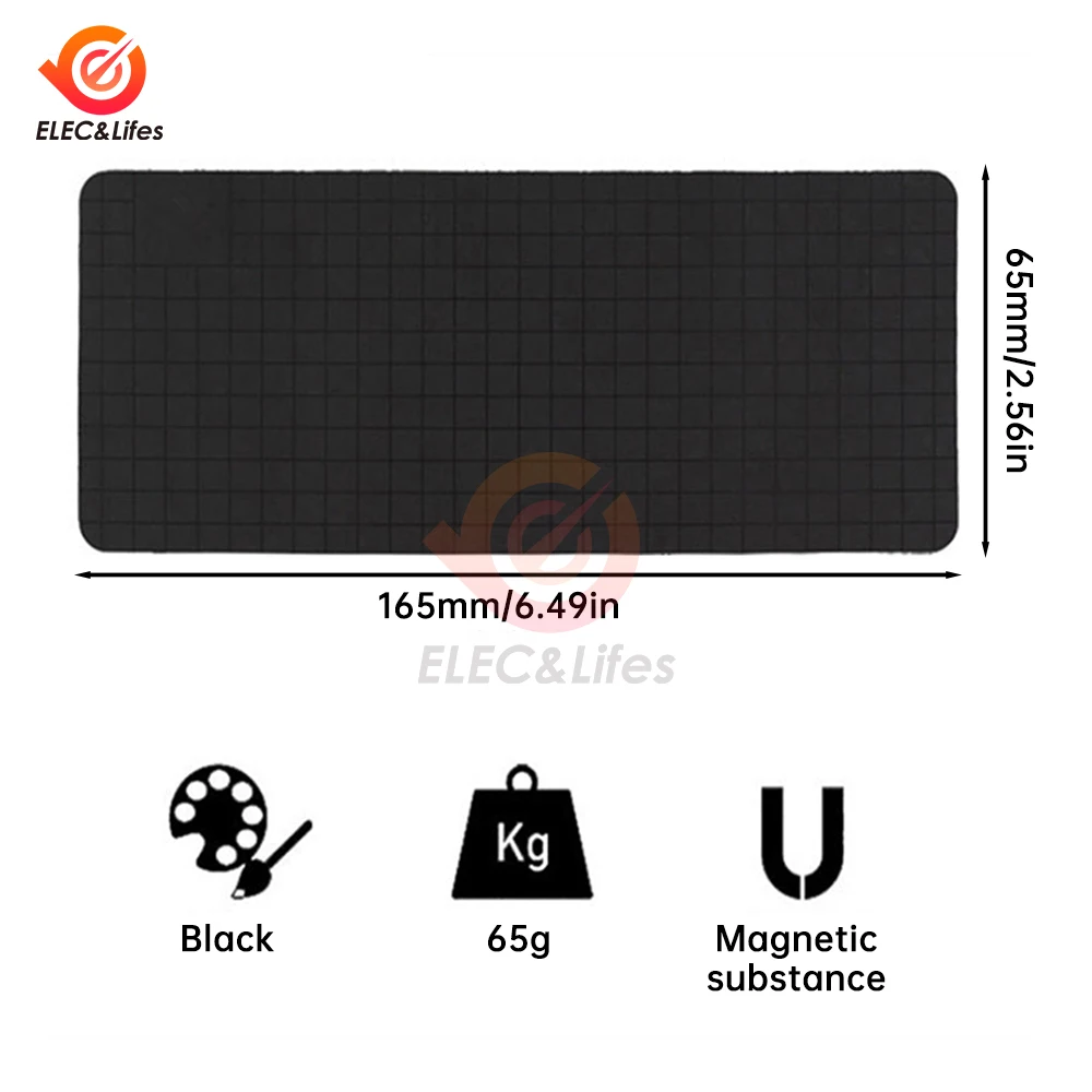 Magnetic Repair Pad Insulation Heat-Resistant Soldering Station Silicon Soldering Mat Work Pad Desk Platform Soldering Station