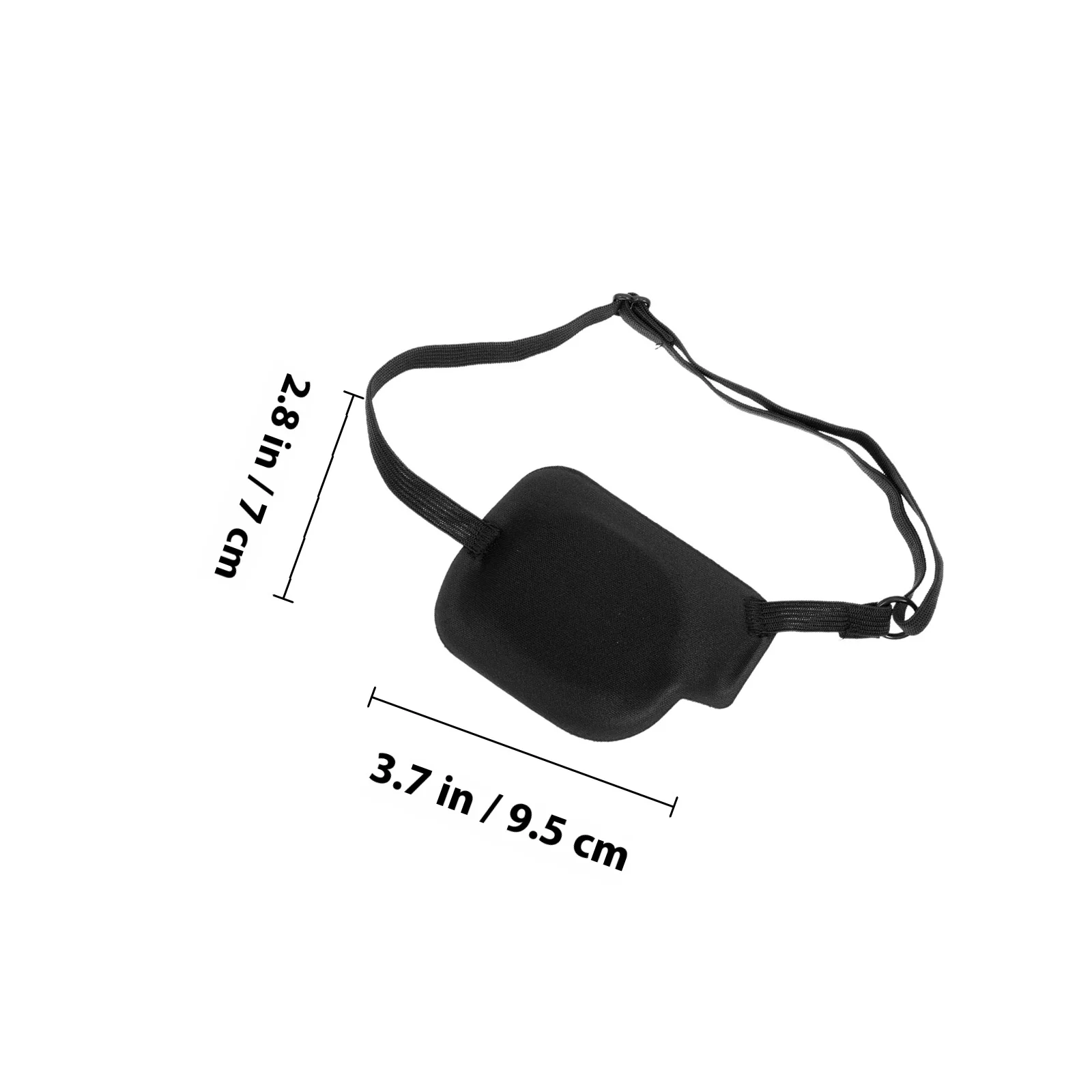 2pcs 3D Mask Amblyopia Strabismus Correction Adjustable Lazy Patches For Adult Single Eye Patch Masks Protective Eye Cover