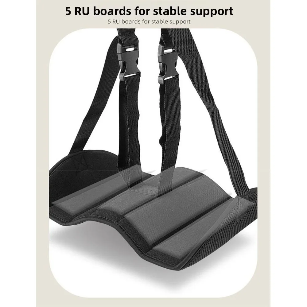 Adjustable Airplane Foot Hammock Breathable Comfortable Travel Hanging Footrest Foldable Portable Leg Support Cushion Camping