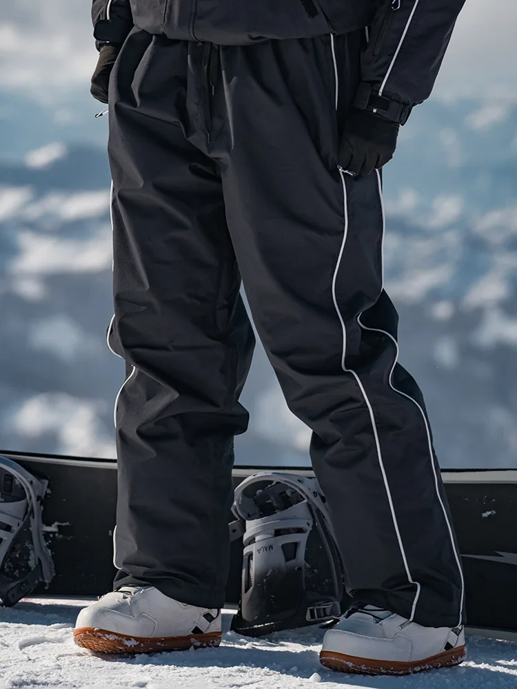 Windproof Ski Pants for Women, Super Warm, Outdoor Sports, Snowboarding Trousers, Snow Pants, Winter Fashion