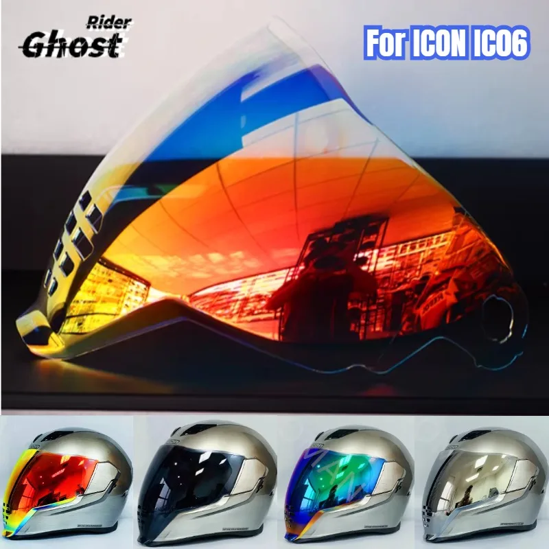 

Визоры Airflite для ICON Airflite IC06: Защитные линзы для мотошлемов с УФ-защитой, аксессуары для мотоциклетных шлемов