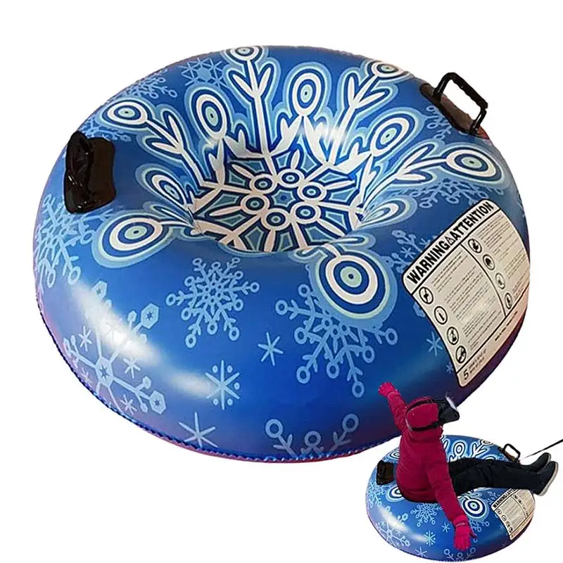 90cm adulto anel de esqui borracha inverno inflável pneu interno círculo de esqui para adulto ao ar livre neve almofada placa ferramenta esportes de inverno