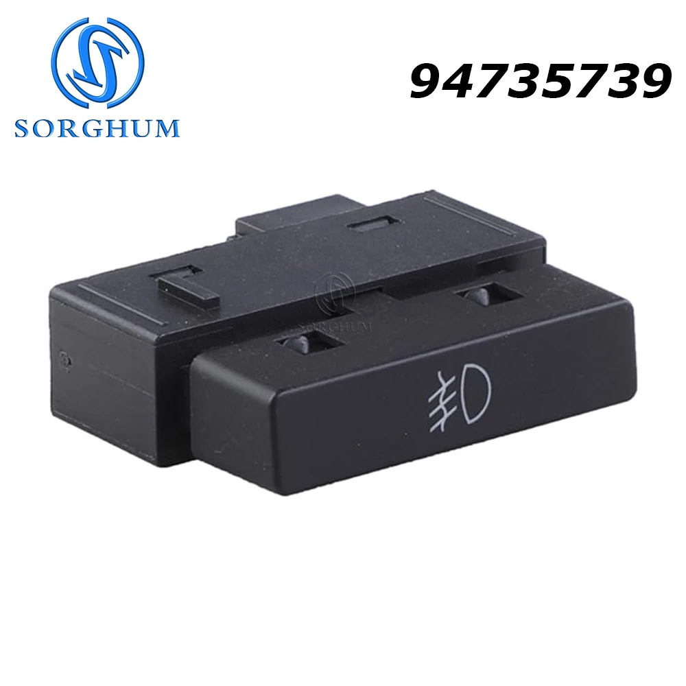 Botón de interruptor de lámpara antiniebla 94735739 para Chevrolet Prisma 2012 Celta 2013 2014 2015 2016 94735200 4 pines