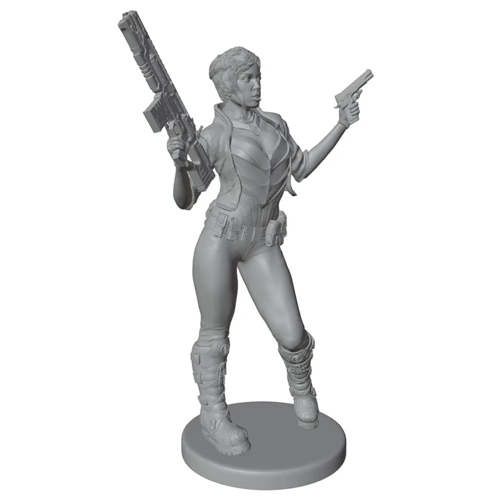 Figura de resina 1/24 sin pintar paracoleccionismo y rol - imagen 5