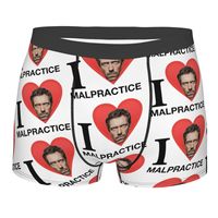Men House Md Malpractice Enthusiast Underwear Funny Boxer Briefs Shorts Panties Homme Breathable Underpants
