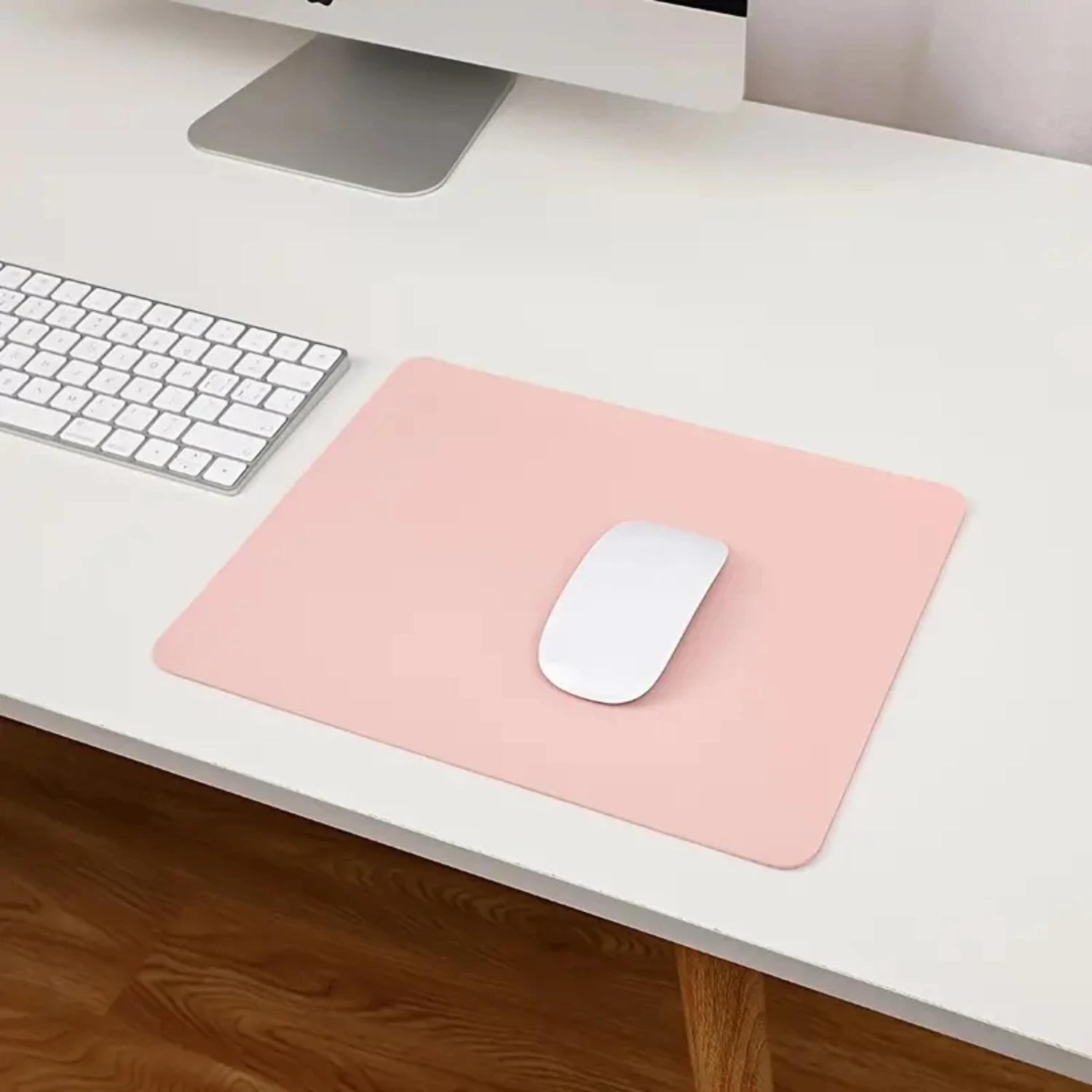 

Waterproof PU Leather Desk Mat Mouse Pad with Comfortable Writing Surface for Laptop Keyboard - HAIMAI Mouse Pad Desk Mat Pad
