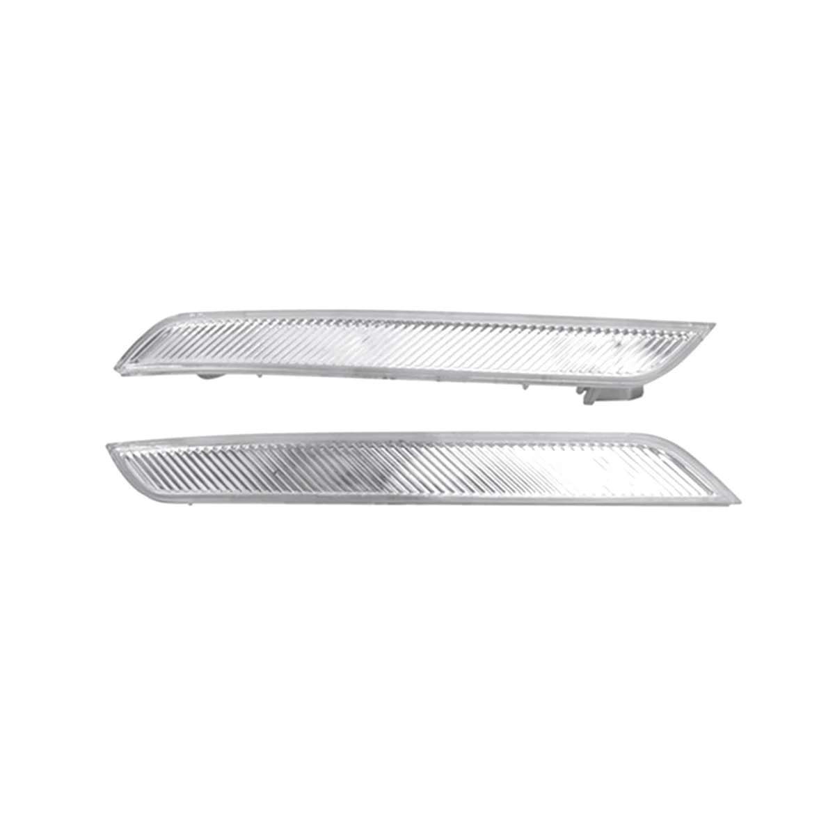 Left Right 1 Pair Clear White Side Marker Reflector