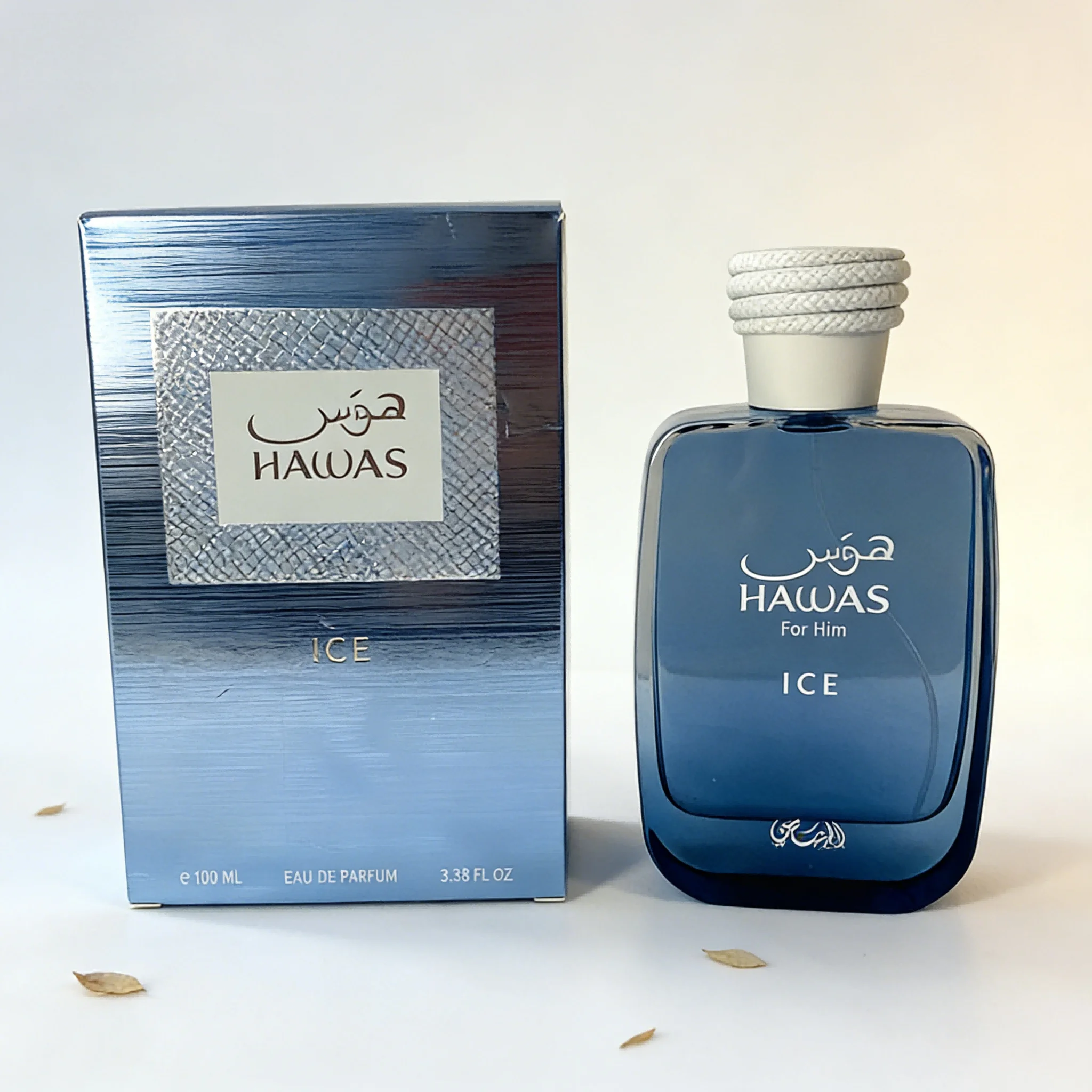 

Hawas Ice For Him Men's EDP 3.38oz, Bright Icy Citrus Fragrance, Energizing Summer Masculine Scent