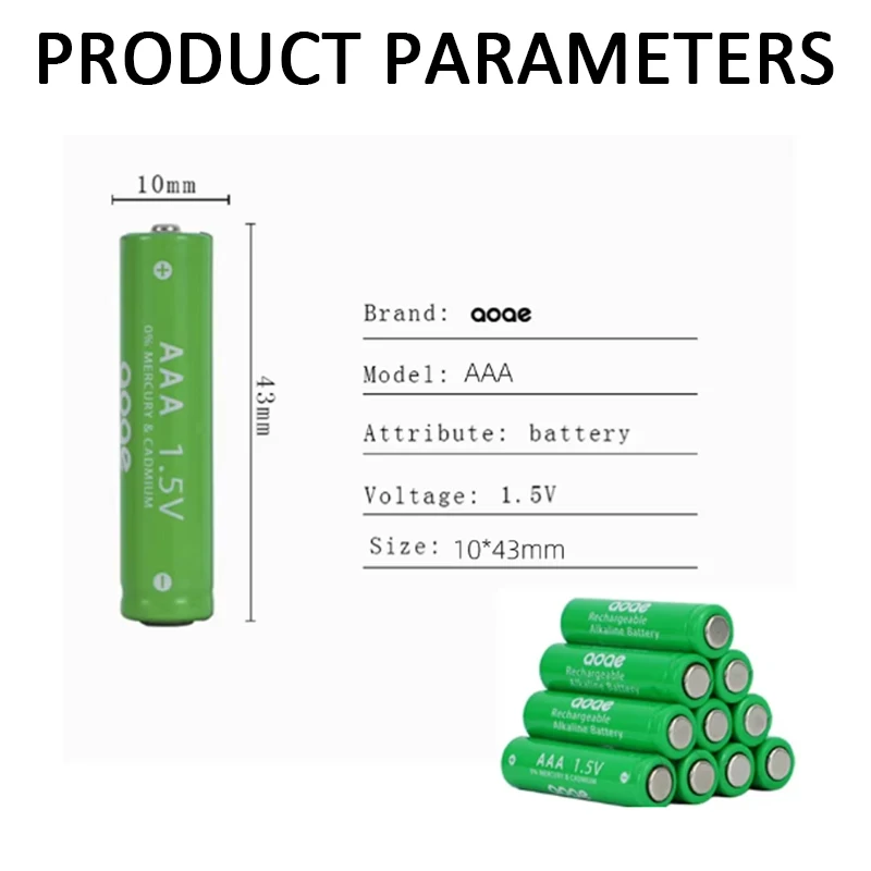 1.5V 4800mAh 3800mAh AA and AAA rechargeable batteries with charger, toy MP3 player replacement battery, nickel hydrogen battery