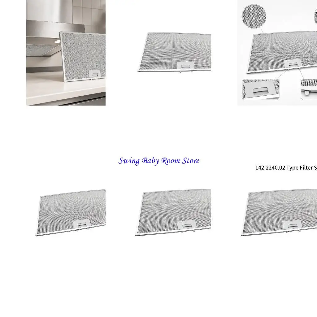 K1AD Dishwasher-Cleanable Hood Filter for Kitchen Grease Care Routines