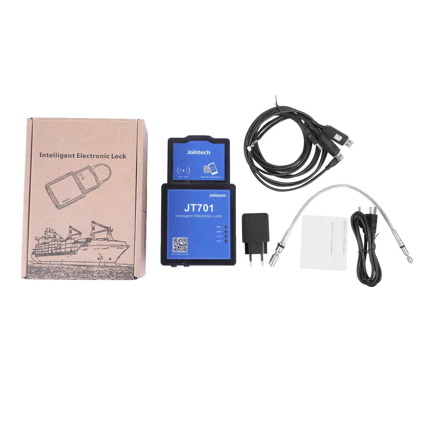 

2026 E-seal GPS Smart Padlock Tracker for Container Truck Management IOS APP PC Support Rechargeable Battery Over-Speed Warning