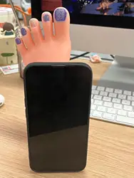 3D funny foot shaped phone case for iPhone 16 15 14 13 12 11 Pro Max soft silicone ugly phone case, best gift idea