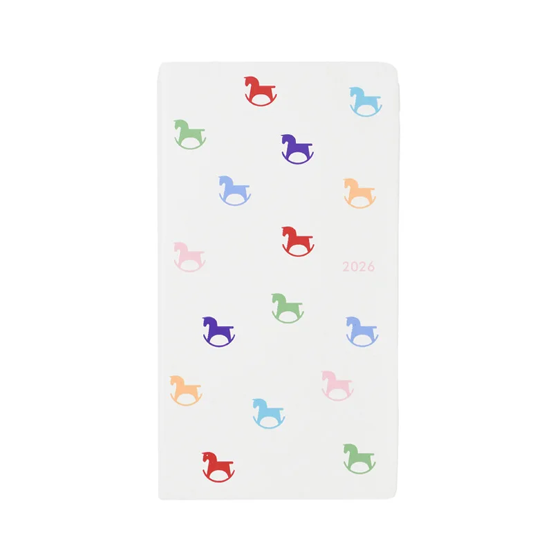 Planificador de caballos 2026 de edición limitada: portada del zodiaco artístico con diseño semanal y seguimiento de hábitos