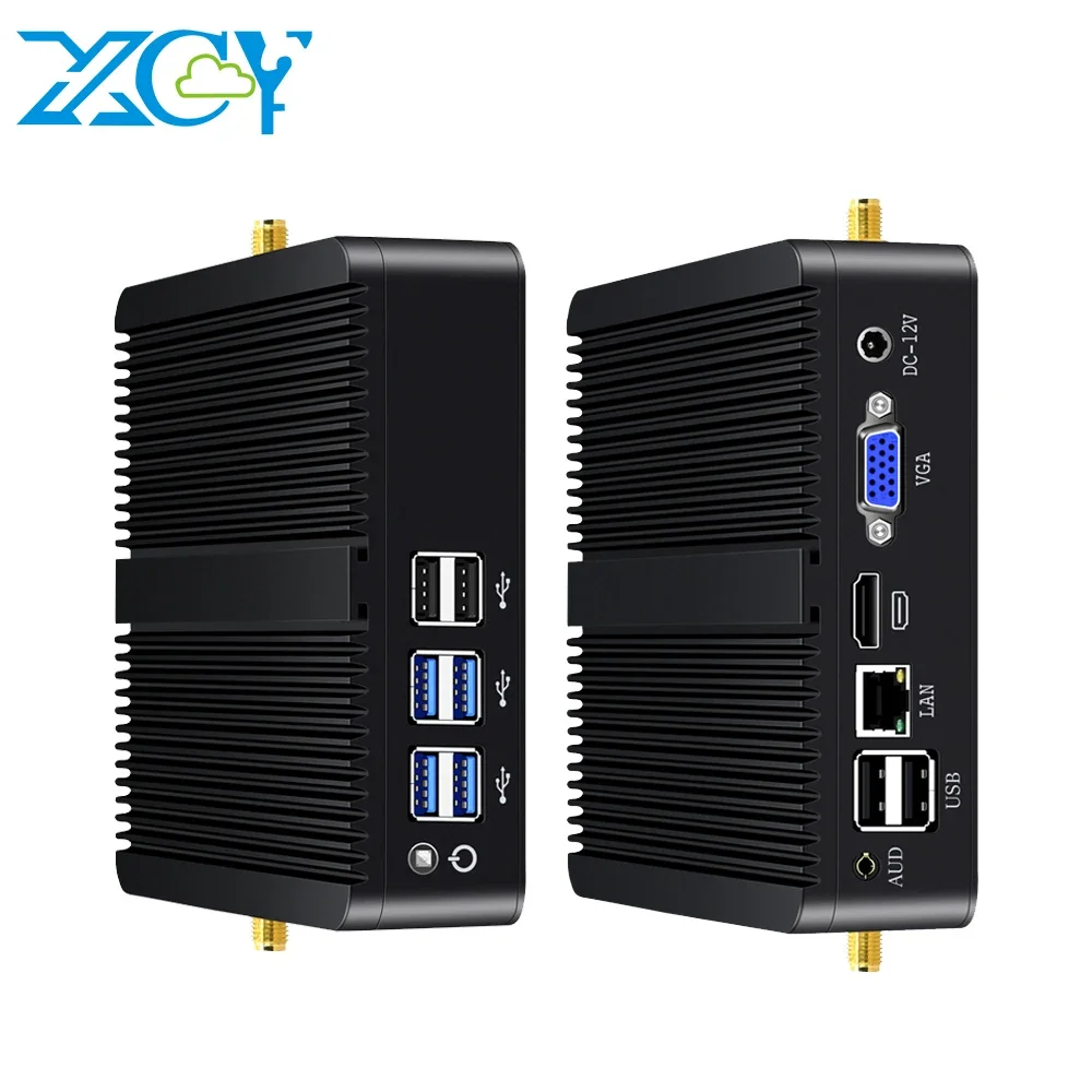 Dubai Minipc Computer  Celeron Core I3 I5 Linux Arm Fanless Mini Motherboard Desktop Barebone Personal Portable PC