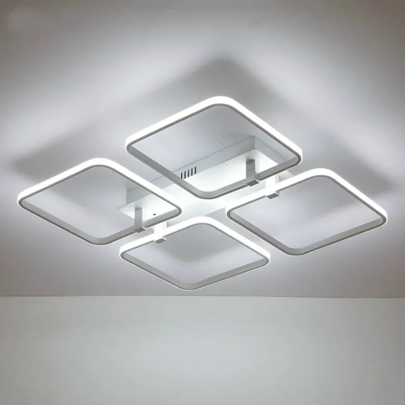 Classic LED Square Surface Mounted Modern Ceiling Lights Kitchen Living Room Bedroom Office Fixture Indoor Home Deco