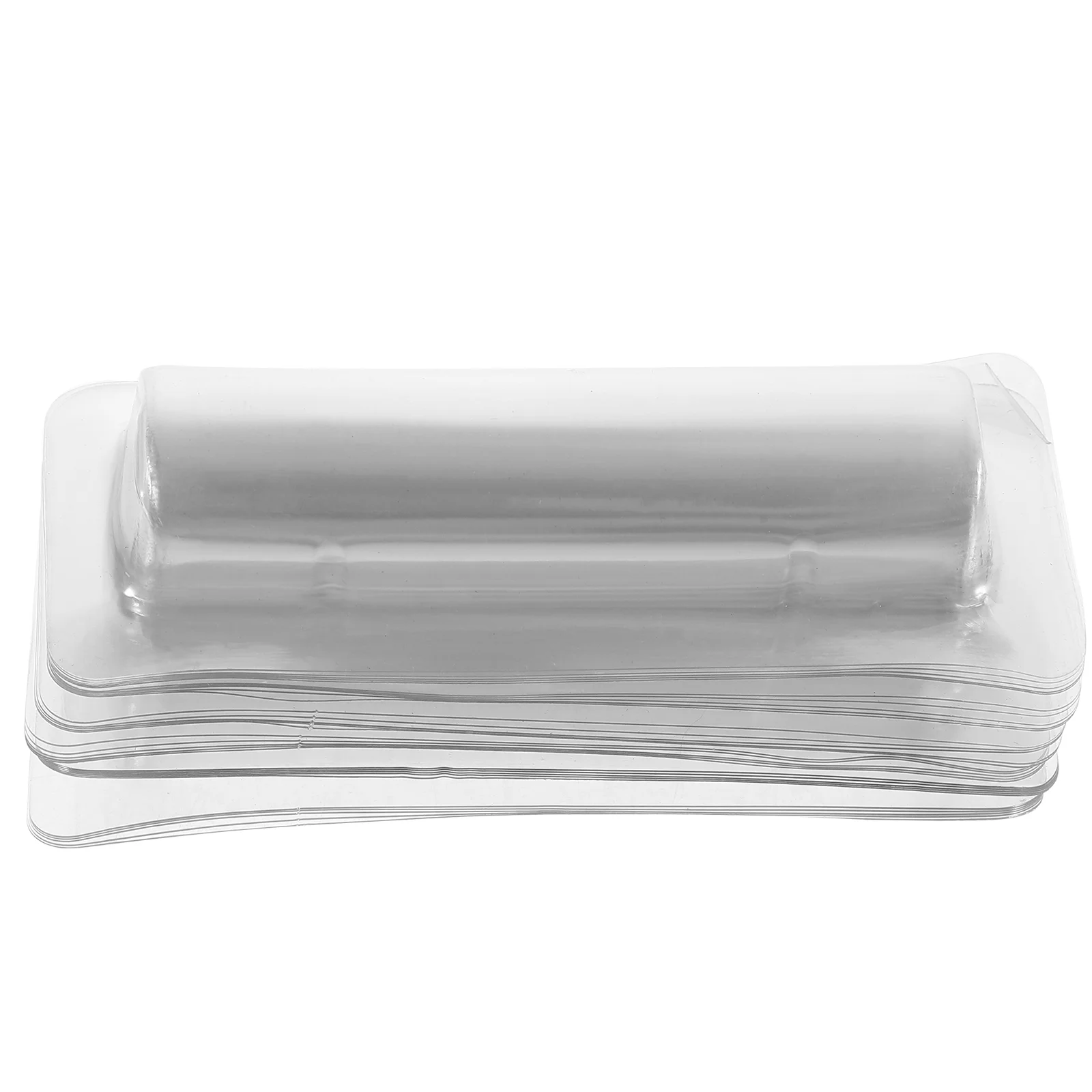 30 Pcs DIY Money Card Holder Transparent Cash Bag Plastic Dome Window 30pcs Packaged Tint Gloss Holders Pouches Travel