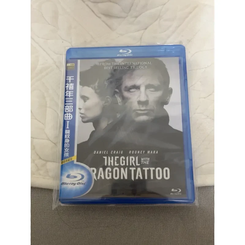 Desktop Blu-ray BD David Finch Works The Girl with the Dragon Tattoo Double Disc Version Unpacked Only