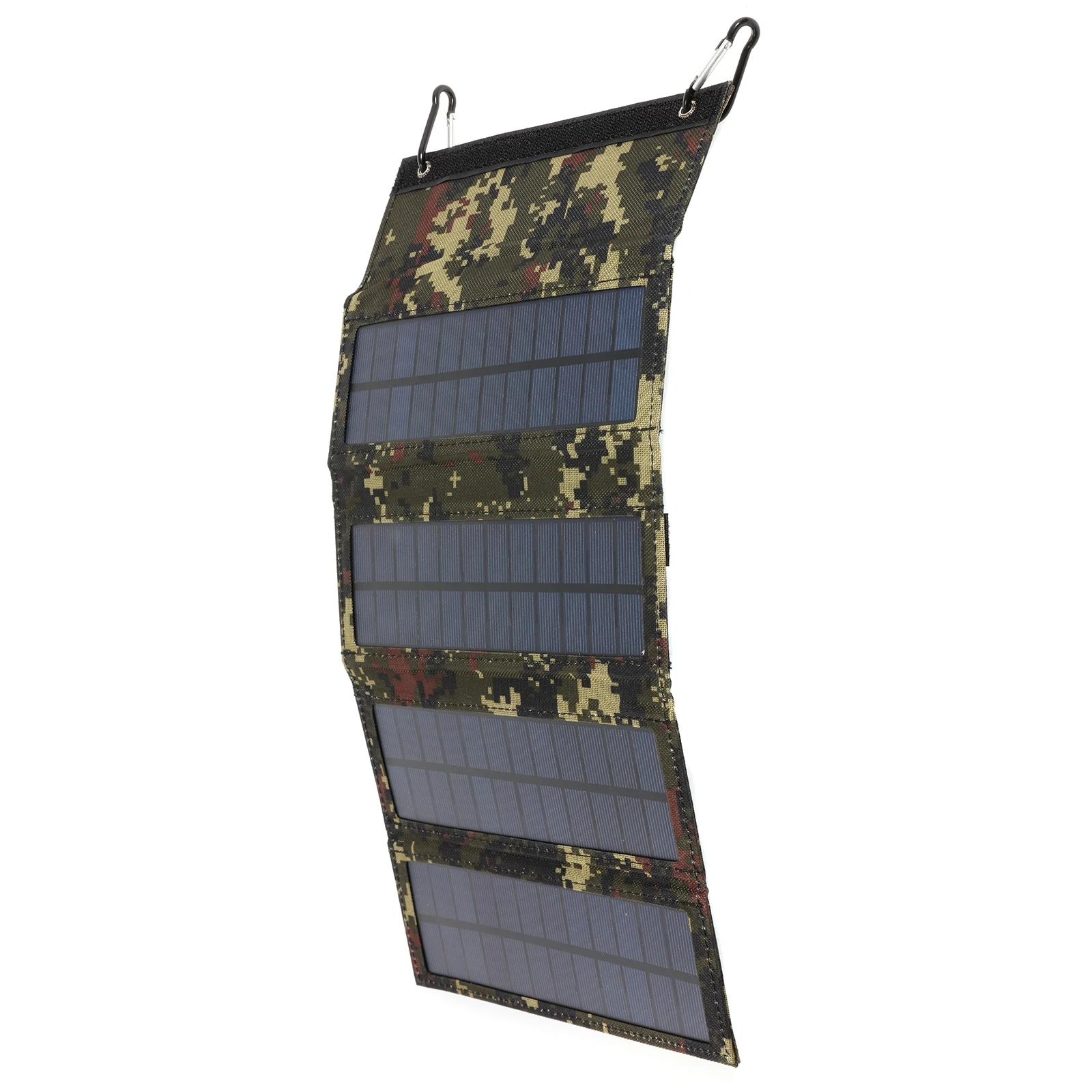 50W Solar Panel Folding Bag Waterproof Solar Cells Bank Pack 10 In1 USB Cable Solar Charger for Outdoor Traveling Camping Hiking