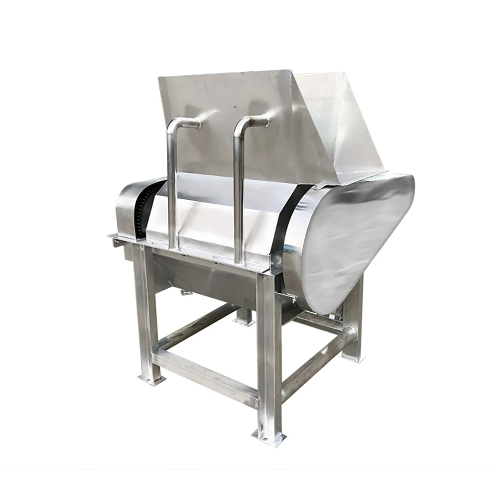 custom Commercial Stainless Steel Double‑roller Ice Crusher Automatic Large Ice Cube Crushing Machine Industrial Ice Breaker