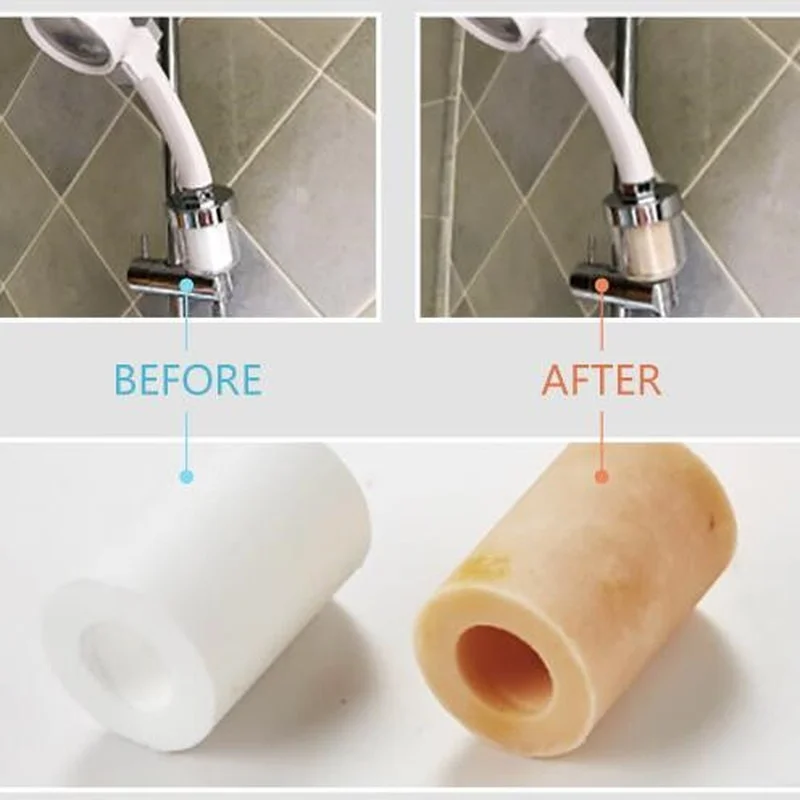 Universal Shower Filter PP Cotton 5 Micron Purifier Output Home Kitchen Faucet Front Purification Strainer Bathroom Accessories