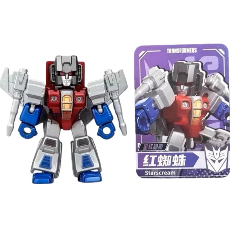 BLOKEES Building Block Man Transformers Star Edition 2nd Armour StarScream Bumblebee Pocket Blind Box Mini Toy Children's Gifts