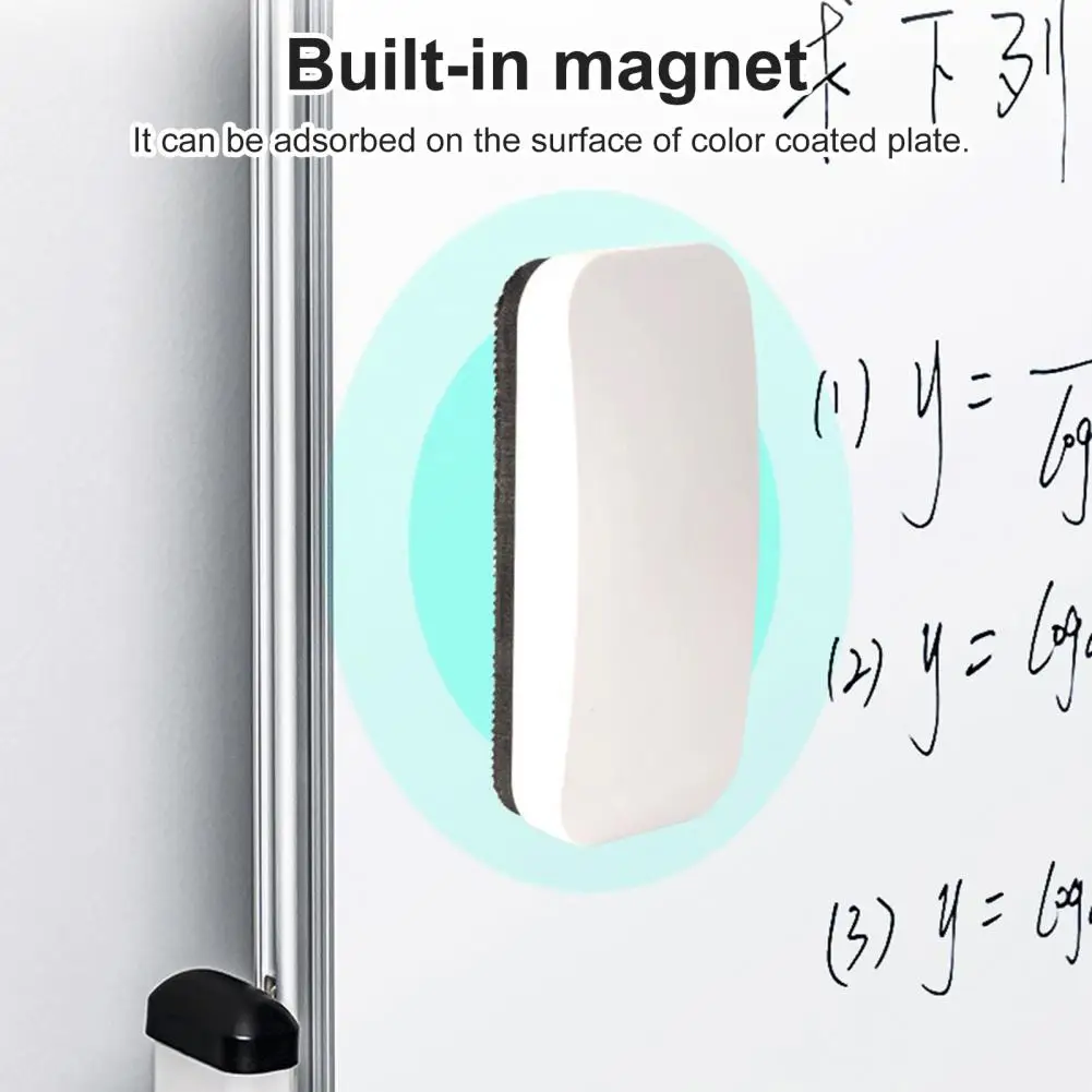 Whiteboard Eraser Strong Magnetism Labor-saving Classroom Magnetic Black Board Brush School Supplies for Enterprise