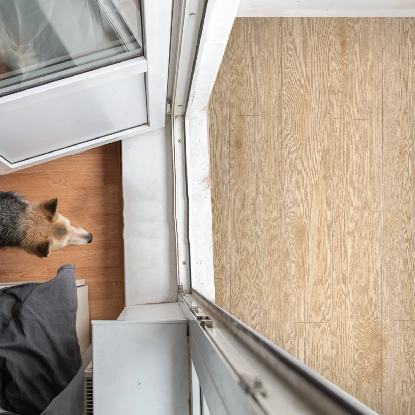 1 لفة 3X0.6M بلاط أرضيات ذاتي اللصق بولي كلوريد الفينيل قشر عصا الأرضيات مقاوم للماء مقاوم للخدش نونسليب للمطبخ الحمام غرفة المعيشة #1