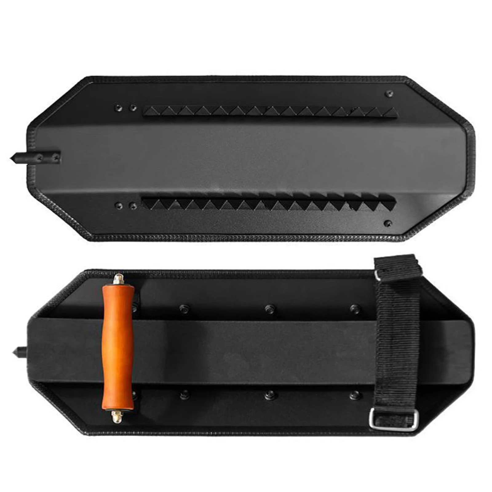 

Aluminum Alloy Riot Shield Self-defence Arm Type Anti-Riot Shield for Outdoor School Mall Home Company