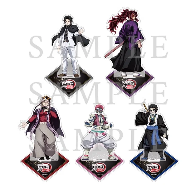 

Аниме Demon Slayer: Kimetsu no Yaiba Kibutsuji Muzan Akaza фигурка-подставка акриловая модель тарелка коллекция косплея декор для рабочего стола