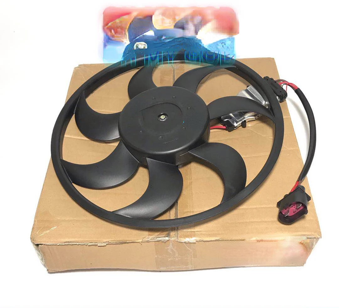 Suitable for Touareg Audi Q7 Porsche Cayenne Electronic Fan Water Tank Cooling Fan Cooling Electronic Fan