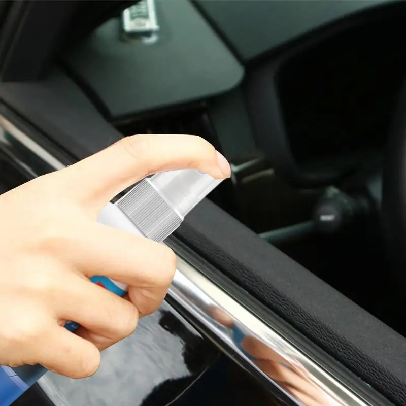 Car Silicone Lubricant 100ml Car Window Rubber Strip Softening Maintenance Multi Purposes Silicone Spray to Lift Freely