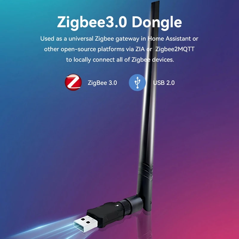 Zigbee 3.0 usb dongle usb 2.0 ewelink zigbee dongle funciona com todos os dispositivos zigbee para assistente zigbee2mqtt casa inteligente