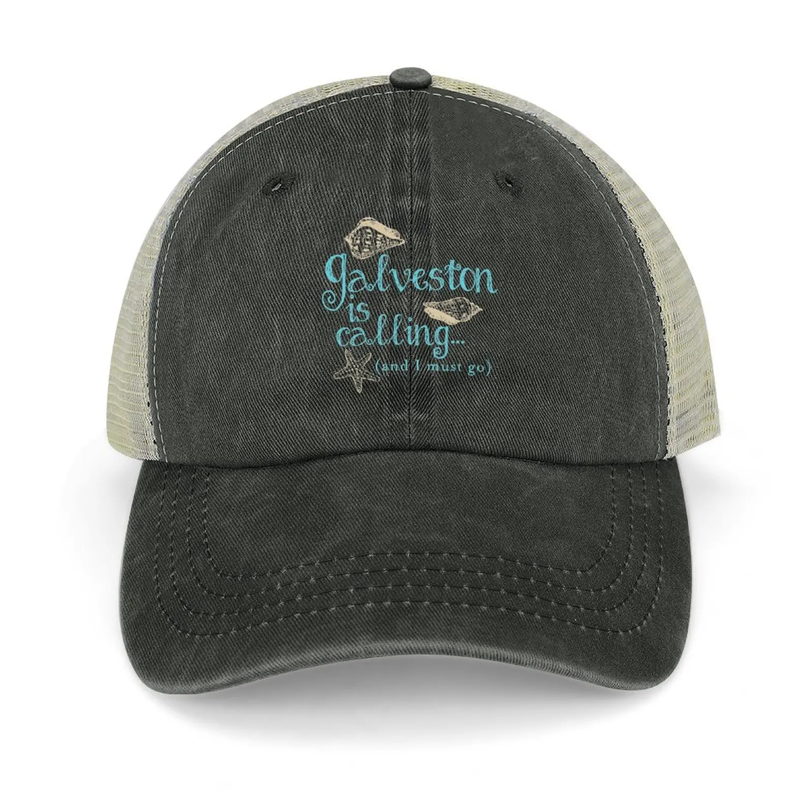 

Galveston Texas is Calling Baseball Cap Ball Cap sailor cap for men Brand Man Winter hat Woman Men's