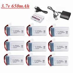 Batteria e caricabatterie Li-po 3.7V 650mAh per batteria ricaricabile SYMA X5C X5C-1 X5 H5C X5SW 852540 3.7V Lipo Drone