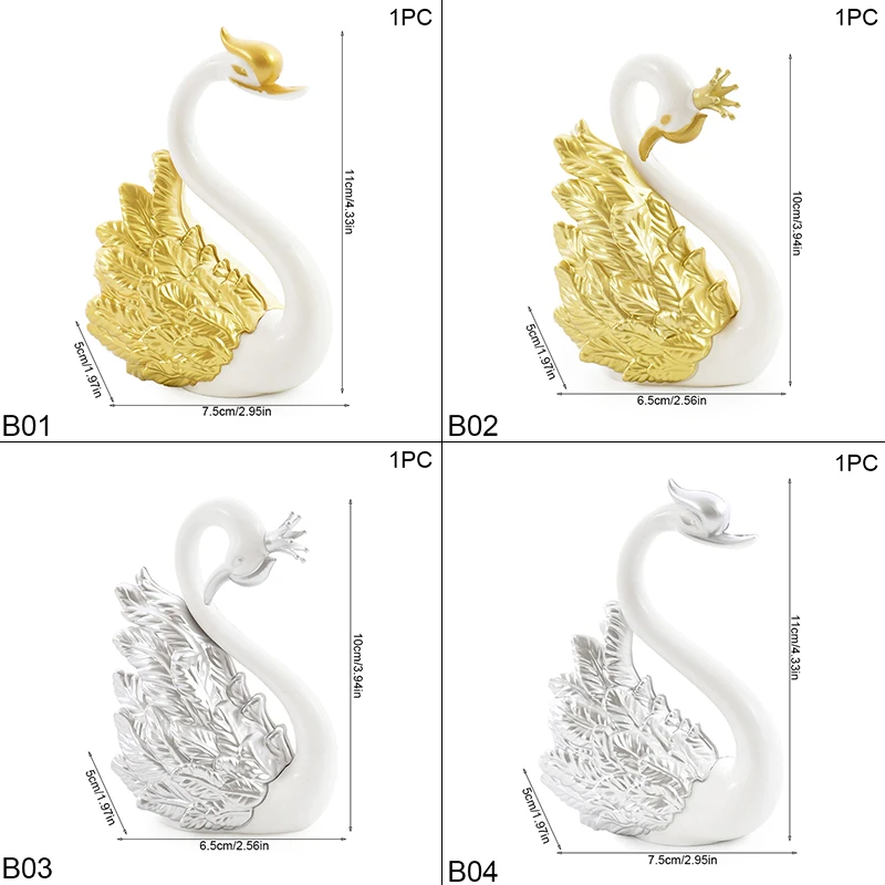1 buah hiasan puncak kue angsa mahkota romantis kue Flamingo nampan dekorasi kue ulang tahun perlengkapan dekorasi kue pernikahan