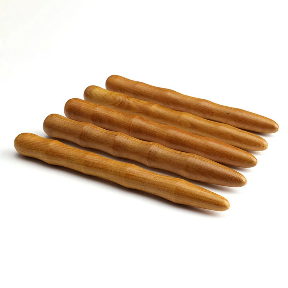 

2 шт., массажная палочка для акупунктурных точек, инструмент для релаксации тела из натурального дерева для спины, шеи, плеч, легкий массажный стержень, массажер для ухода за кожей